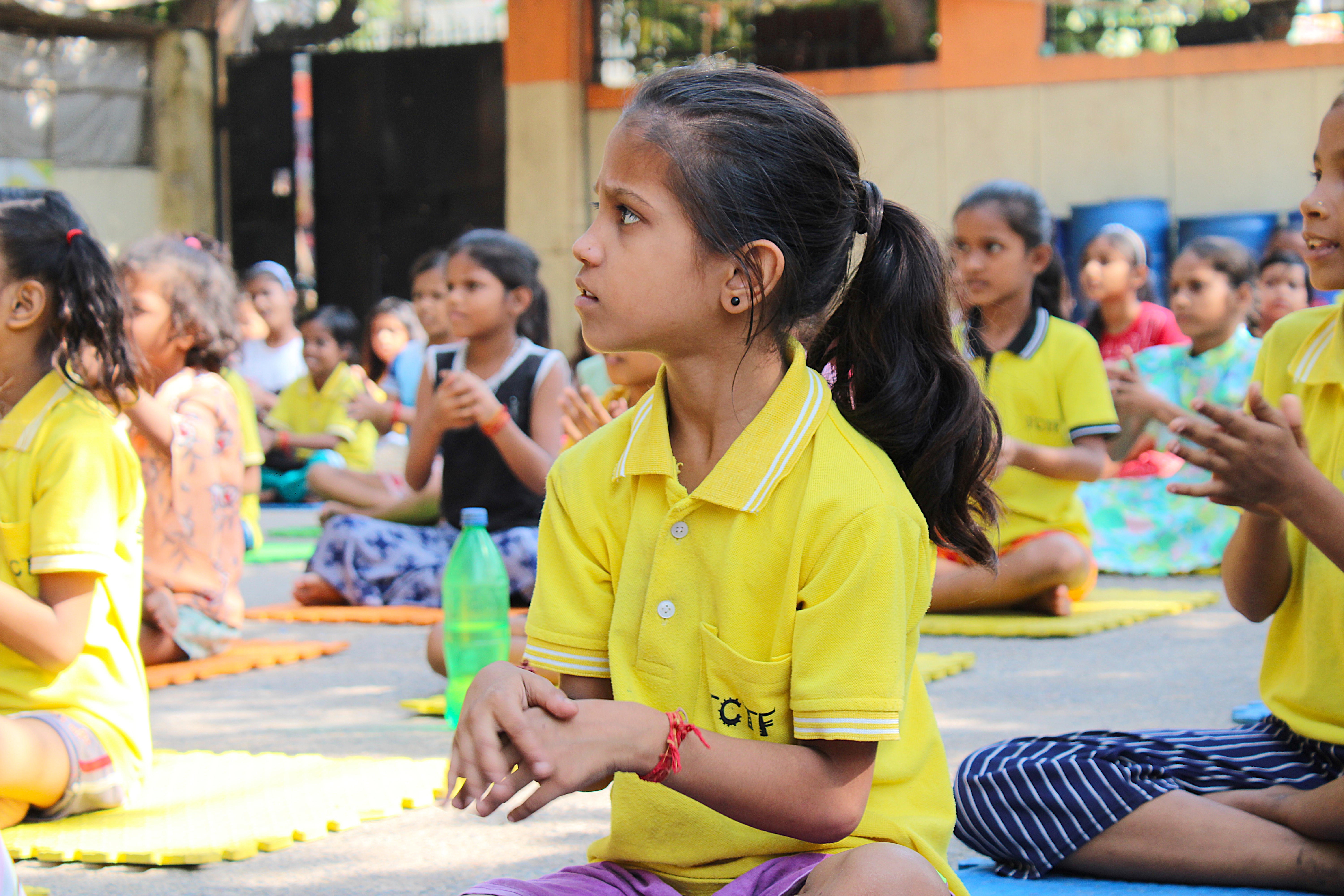 Community members working together