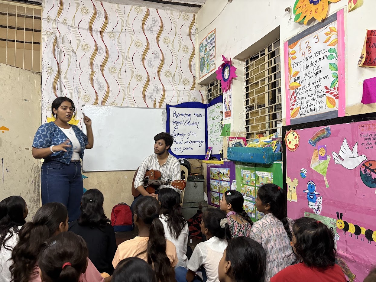 Young adults in a workshop