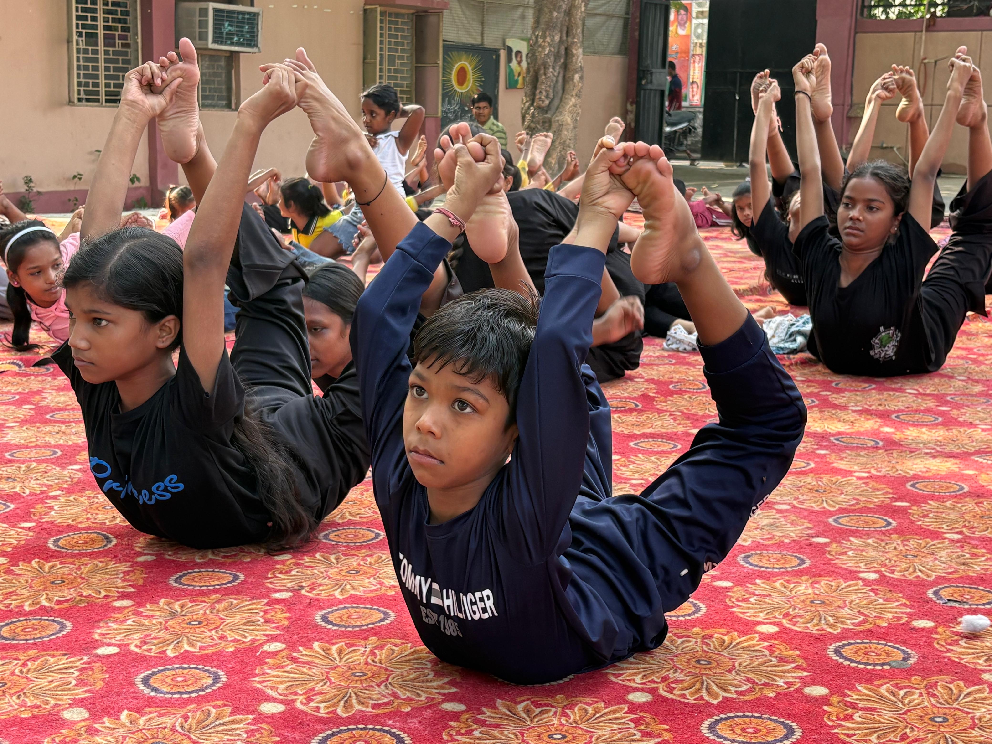 Young adults in a workshop