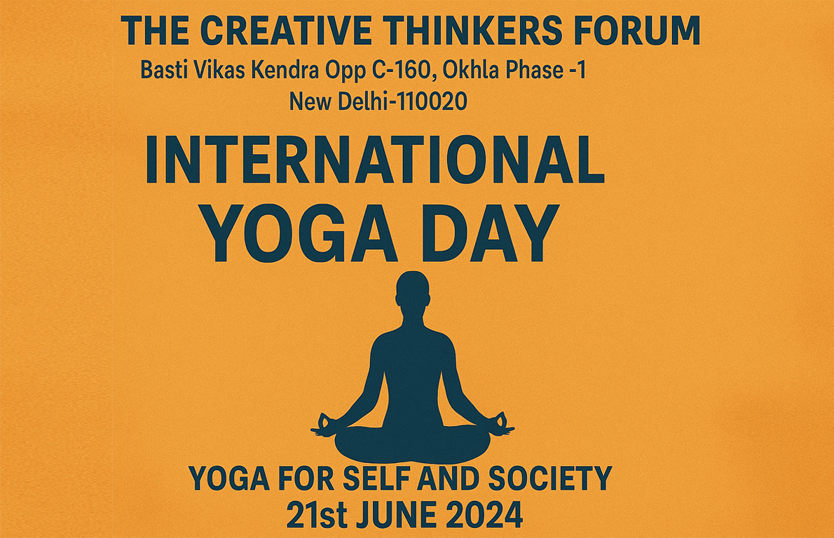 upcoming Yoga day celebration image